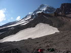 Georgiens mächtiger Vulkan Kasbek (5047 m) war Ende Juli 2011 die fünfte Station der 