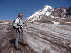 Georgiens mächtiger Vulkan Kasbek (5047 m) war Ende Juli 2011 die fünfte Station der 