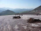 Georgiens mächtiger Vulkan Kasbek (5047 m) war Ende Juli 2011 die fünfte Station der 