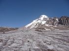 Georgiens mächtiger Vulkan Kasbek (5047 m) war Ende Juli 2011 die fünfte Station der 