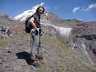 Georgiens mächtiger Vulkan Kasbek (5047 m) war Ende Juli 2011 die fünfte Station der 