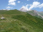 Georgiens mächtiger Vulkan Kasbek (5047 m) war Ende Juli 2011 die fünfte Station der 