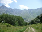 Georgiens mächtiger Vulkan Kasbek (5047 m) war Ende Juli 2011 die fünfte Station der 