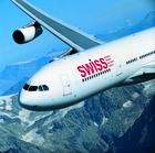 Ein Airbus der Swiss in der Luft. Bild von Swiss zvg. 