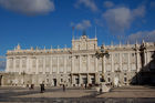 Barockes Prunkstück: Der Palacio Real, königlicher Palast in Madrid. The royal Palacio Real