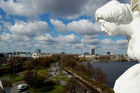 Aussicht vom Dach des Atlantic Kempinski in Hamburg auf die Alster, Leading Hotels of the world, Luxushotelerie, Spitzengastronomie, Sehenswürdigkeit, Kunst 