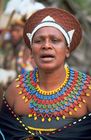 Zulu Sangoma women: Zulu Heiler Frau