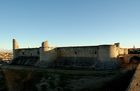 Die Burg in Chinchon im historischen Herzen Kastilliens