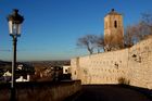 Spaziergang im historischen Stadtkern von Chinchon inKastillien-LA Mancha