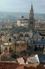 Den schönsten Überblick auf das Unesco Weltkulturerbe Toledo hat man von der Bibliothek im Turm des Fort Alcazar