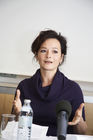 (C) fotodienst/Gudrun Krieger - Wien 03.12.2008 - Pressekonferenz - PAP Ratgeber-Paket - 60.000 Frauen jährlich mit unklarem Krebsabstrich konfrontiert: Katharina Stemberger (Vorsitzende und Initiatorin der Österreichischen Initiative gegen Gebärmutterhalskrebs)