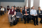 (C)fotodienst/Mag. Daniel Katzinger - Wien 16.11.2006, Durch die Zusammenarbeit von DBConcepts, SEQIS, Oracle und NetApp ist die SOA Technologie-Roadshow entstanden. Technologische Basis ist die Oracle Plattform (Oracle Application Server + Oracle Database = Oracle Technology).
Foto:Teilnehmer