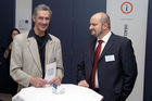 (C)fotodienst/Mag. Daniel Katzinger - Wien 16.11.2006, Durch die Zusammenarbeit von DBConcepts, SEQIS, Oracle und NetApp ist die SOA Technologie-Roadshow entstanden. Technologische Basis ist die Oracle Plattform (Oracle Application Server + Oracle Database = Oracle Technology).
Foto:Teilnehmer u.  Alexander Weichselberger