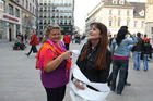 Flashmob am Stephansplatz um auf Morbus Crohn aufmerksam zu machen (c) Julia Fuchs für Fotodienst