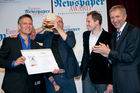 Verleihung European Newspaper Awards - Verleihung der Hauptpreise