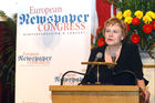 Das Treffen zum größten europäischen Zeitungskongress.  Foto: Annette Milz (Chefredakteurin medium magazin)