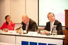 (C)fotodienst/Christian Taumer: v.l.n.r.:Dr. Egon Strimitzer,Dr. Rita Niedermayr-Kruse, Dr. Günther Schmid, Mag. Christian Thaler KPMG