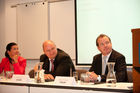 (C)fotodienst/Christian Taumer: v.l.n.r.:Dr. Egon Strimitzer,Dr. Rita Niedermayr-Kruse, Dr. Günther Schmid, Mag. Christian Thaler KPMG