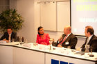 (C)fotodienst/Christian Taumer: v.l.n.r.:Dr. Egon Strimitzer,Dr. Rita Niedermayr-Kruse, Dr. Günther Schmid, Mag. Christian Thaler KPMG