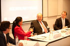 (C)fotodienst/Christian Taumer: v.l.n.r.:Dr. Egon Strimitzer,Dr. Rita Niedermayr-Kruse, Dr. Günther Schmid, Mag. Christian Thaler KPMG