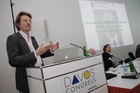 20. Cardiology Update: Herzspezialisten-Versammlung in Davos.  Foto: Prof. Dr. med. Thomas F. Lu?scher, Direktor Klinik fu?r Kardiologie, HerzKreislaufZentrum am Universita?tsSpital Zu?rich