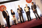 Der Austrian Compliance Award für herausragende Leistungen in der Unternehmenskultur wurde am 23. November in der burgenländischen Weinstadt Rust vergeben. Die begehrten Awards erhielten Verbund, Andritz, Telekom Austria und Erste Bank. Initiiert wurde der Preis vom Konferenzveranstalter Business Circle gemeinsam mit KMPG, BakerMcKenzie und LexisNexis. Im Bild: A1 Telekom Austria Team mit Alexander Heppe, Excellcence in Compliance Culture.