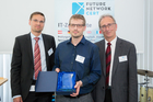  (c) www.fotodienst.at / Anna Rauchenberger – Wien, 30.05.2016 - Future Network Cert Ehrung der Top 20 Requirements Engineers und Top 20 Software Architekten. FOTO v.l.:  Ehrung der Top  20 Requirements Engineers: Bernd Obermayer, IBM,  Christoph Anderegg, Peter Hruschka, Atlantic Systems Guilt: