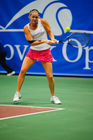 Jana Cepelova (SVK) siegte gegen Nicole Rottmann (AUT) auf Slovak Open 2011. 63, 6:0 und ist ins Achtelfinale gekommen. NTC Sibamac Arena, Bratislava, Mittwoch 16.11.2011