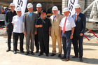 Ing. Wallot, Prof. Kucera, Dir. Matuolis, VIZBM. Brunner, Prof. Arch. Kaufmann, LH Stv. Hiesl, BGM Sperl, Dr. Semmernegg