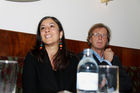 Pressekonferenz zu ;Wien, Weltstadt des Passivhauses;, 10.11.2011 im Kaffee Landtmann. mit DI Johannes KISLINGER (Obmann der IG Passivhaus Ost), Vizebürgermeisterin Mag.a Maria VASSILAKOU (Stadträtin für Stadtentwicklung, .   Verkehr, Klimaschutz, Energieplanung und BürgerInnenbeteiligung), Mag. Günther JEDLICZKA (Geschäftsführer der OeAD Wohnraumverwaltungs GmbH), DI Günther STÖLLBERGER (techn. Geschäftsführer der ARWAG Bauträger GmbH), DI Michael PECH (Vorstandsdirektor Österreichisches Siedlungswerk Gemeinnützige Wohnungsaktiengesellschaft ÖSW) (c) Julia Fuchs.
