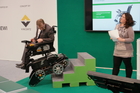 Deutschlandprämiere des SUV e-Rollstuhls 