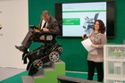 Deutschlandprämiere des SUV e-Rollstuhls 