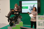 Deutschlandprämiere des SUV e-Rollstuhls 