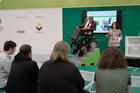 Deutschlandprämiere des SUV e-Rollstuhls 