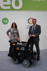 Deutschlandprämiere des SUV e-Rollstuhls 