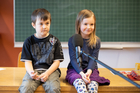 (c) fotodienst.at / Anna Rauchenberger – Wien, 15.02.2021 -  Die Volksschule Hainfeld in Niederösterreich ist Schauplatz einer dreiwöchigen Luftfilterstudie des Instituts für Innenraumanalytik mit Filterhersteller Dexwet. 