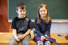 (c) fotodienst.at / Anna Rauchenberger – Wien, 15.02.2021 -  Die Volksschule Hainfeld in Niederösterreich ist Schauplatz einer dreiwöchigen Luftfilterstudie des Instituts für Innenraumanalytik mit Filterhersteller Dexwet. 