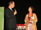 (C) Fotodienst/Anna Rauchenberger - 25.9.2007 - Wien - Heute wurde im Wiener Konzerthaus der Multimedia & Business Staatspreis verliehen. FOTO: Peter A. Bruck (Beauftragter des BMWA für Multimedia & e-Business), Carina Felzmann (GF cox orange, Moderation)