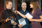 (C)fotodienst/Mag. Daniel Katzinger - Wien 25.11.2006 ICNM-EUROPRIX Top Talent Gala 2006 - Preisverleihung der einzelnen Kategorien, des Sonderpreises und des Gesamtsiegers.Foto v.l.: Christiaan de Rooij u. Jorrit de Vries (Preis für 