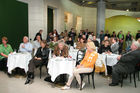 Präsentation der neuen permanenten Ausstellung im Technischen Museum Wien: Journalisten bei der Pressekonferenz