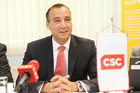 im Bild: Norbert Haslacher, CEO, CSC Austria and Eastern Europe