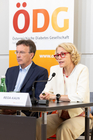  (c) fotodienst / Anna Rauchenberger - Wien, am 17.06.2025 - Österreichische Diabetes Gesellschaft (ÖDG) - Prävention und Früherkennung von Diabetes mellitus Wie steht es um Österreich? - Pressegespräch im Presseclub Concordia. FOTO v.l.: Prim. Univ.-Prof. Dr. Martin Clodi, Past President der ÖDG, Linz, Priv.-Doz. Dr. Gersina Rega-Kaun, Erste Sekretärin der ÖDG, Wien:
