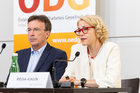 (c) fotodienst / Anna Rauchenberger - Wien, am 17.06.2025 - Österreichische Diabetes Gesellschaft (ÖDG) - Prävention und Früherkennung von Diabetes mellitus Wie steht es um Österreich? - Pressegespräch im Presseclub Concordia. FOTO v.l.: Prim. Univ.-Prof. Dr. Martin Clodi, Past President der ÖDG, Linz, Priv.-Doz. Dr. Gersina Rega-Kaun, Erste Sekretärin der ÖDG, Wien: