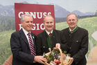 Im Rahmen der Grazer Herbstmesse fand die Auszeichnung der neuen Genuss Region Österreich Betriebe statt.