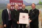 Im Rahmen der Grazer Herbstmesse fand die Auszeichnung der neuen Genuss Region Österreich Betriebe statt.