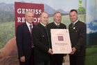 Im Rahmen der Grazer Herbstmesse fand die Auszeichnung der neuen Genuss Region Österreich Betriebe statt.