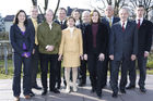 ReferentInnen und OrganisatorInnen der heutigen Kick Off-Veranstaltung für die neue Saison; v.l. Eva Sommer (Lebensministerium), Manuel Latzko (TSP), Mag. Franz Schifflhuber (Lebensministerium), Mag. Stephan Hintenaus (Lebensministerium), Mag. Sabine Flöcklmüller (AMA), Elisabeth Riederer (AMA), Reinhard Lechner (Käsestraße Bregenzerwald), Doris Rosenegger (Messe Wels), Mag. Wolfgang Mayer (MPC), Peter Schönthoner (MPC) und DI Christian Jochum (APV)