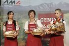 Genussregionen Österreich im Rahmen der Klagenfurter Herbstmesse, Allianz für starke Regionen mit u. a. BM Josef Pröll - Landwirtschaftsminister, LR Josef Martinz - Agrarlandesrat Kärnten, Mag. Volker Hornsteiner - Vorstandssprecher BILLA AG, Johann Verhounig - Steyer Traktoren