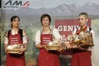 Genussregionen Österreich im Rahmen der Klagenfurter Herbstmesse, Allianz für starke Regionen mit u. a. BM Josef Pröll - Landwirtschaftsminister, LR Josef Martinz - Agrarlandesrat Kärnten, Mag. Volker Hornsteiner - Vorstandssprecher BILLA AG, Johann Verhounig - Steyer Traktoren
