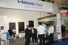 Messestand der Webasto Solar GmbH auf der Intersolar Europe